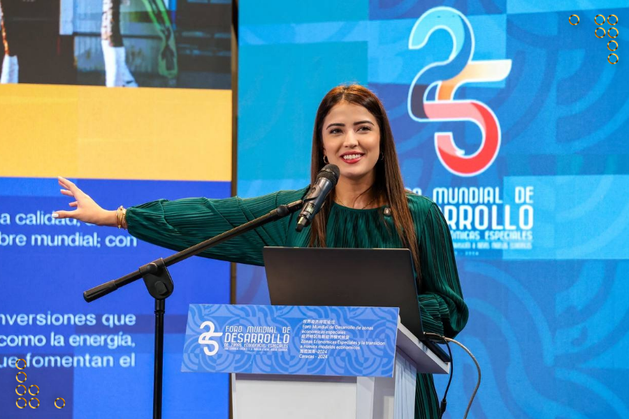 Ministra Daniella Cabello destaca posicionamiento de Venezuela en el radar mundial